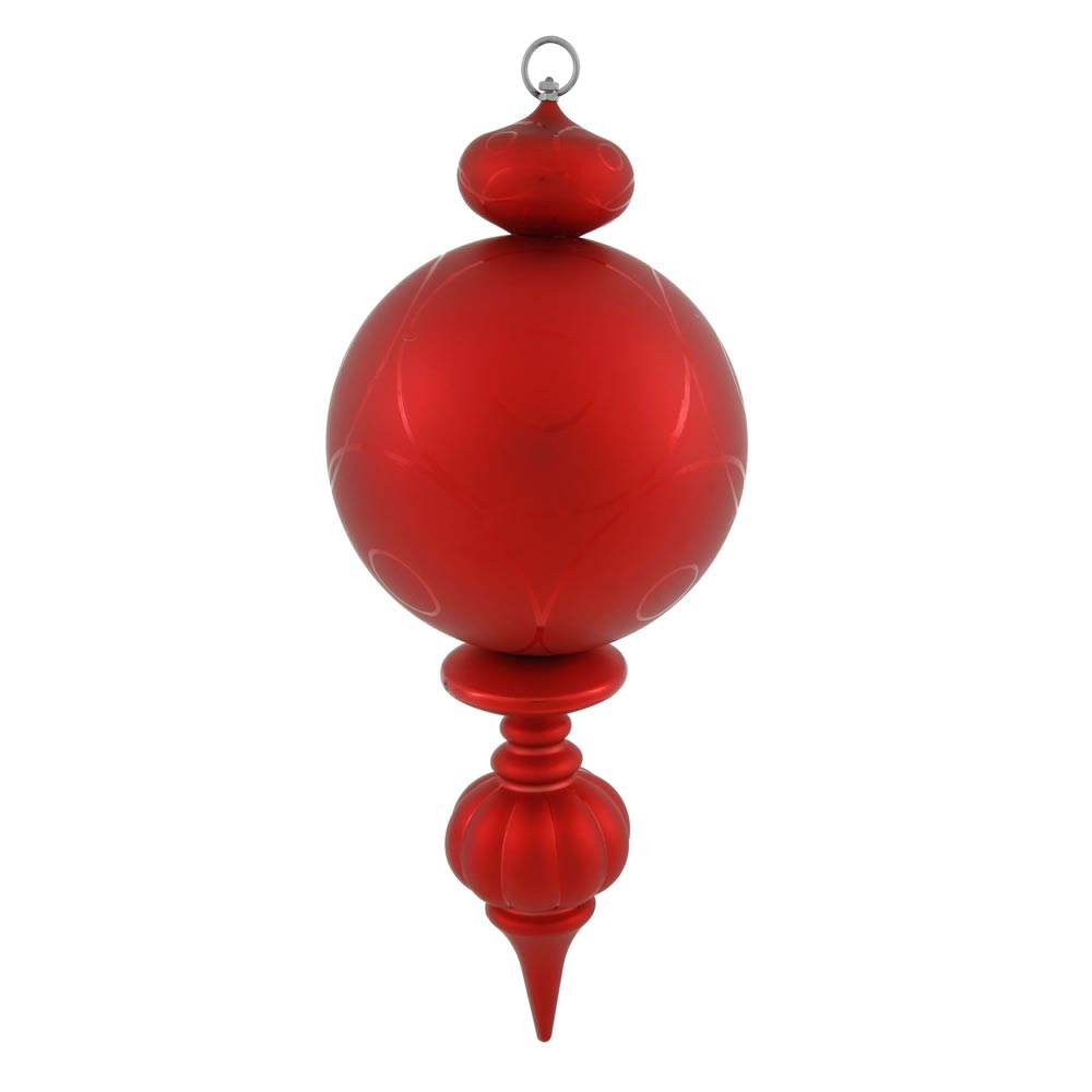 UV Protected Gloss Hanging Christmas Finial Ornament