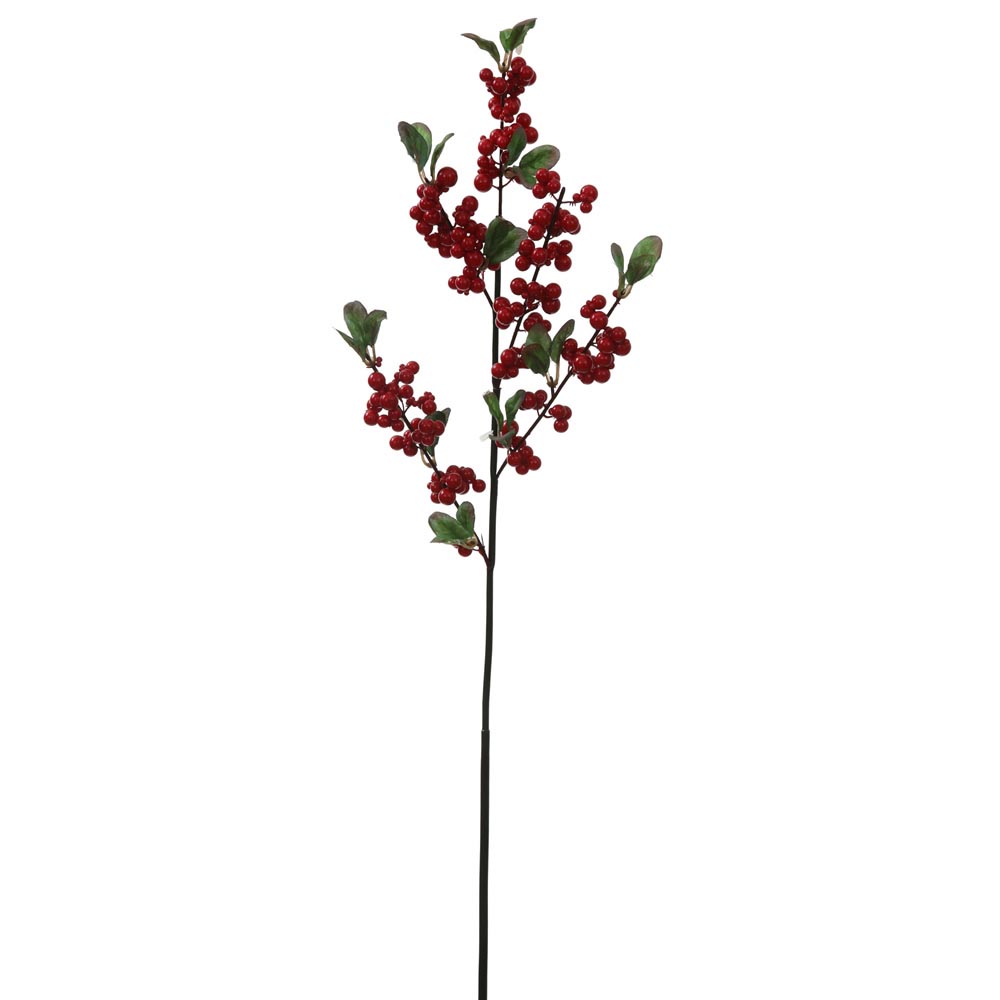 Weather Resistant Berry Christmas Pick: Multiple Colors