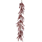 60 inch Mixed Red Gooseberry Christmas Garland