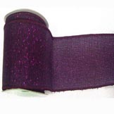 Sparkle Burlap Christmas Ribbon: Multiple Colors