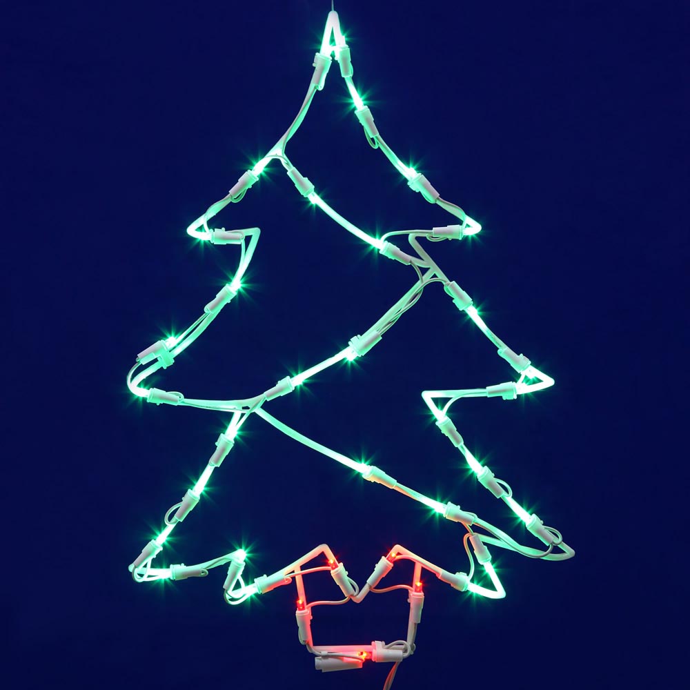 18 X 12 Inch Led Light Christmas Tree