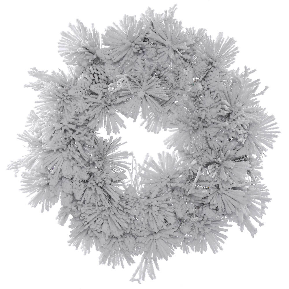 Alberta Flocked Wreath