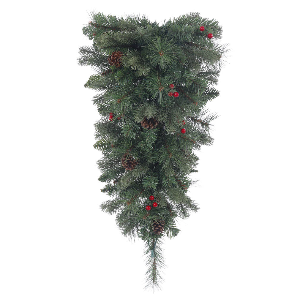 PE/PVC, Hard Needle Wesley Mixed Pine Teardrop