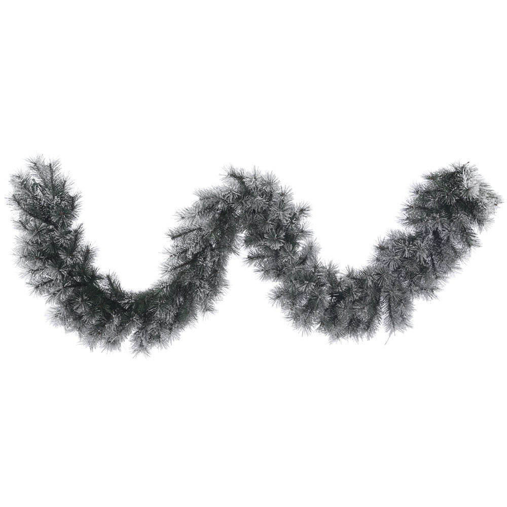 Hard Needle Frosted Brewer Pine Garland