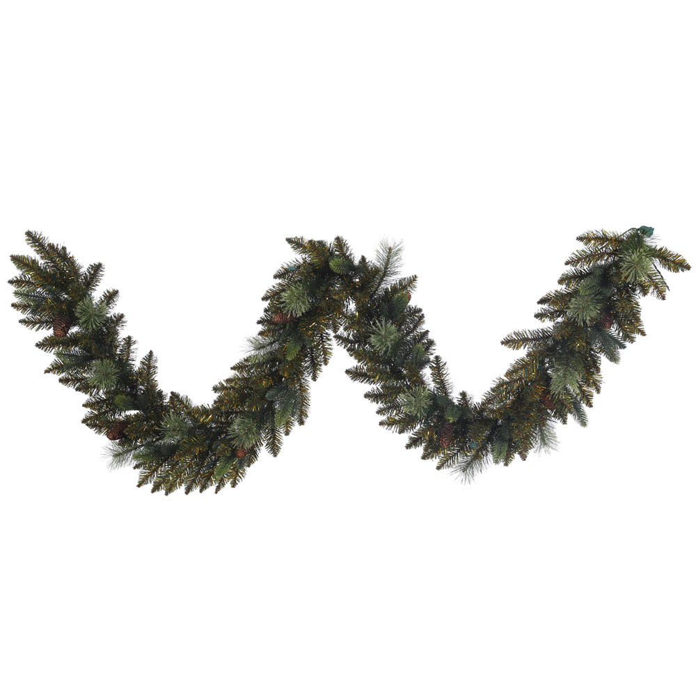 PE/PVC, Hard Needle Reno Mixed Pine Garland