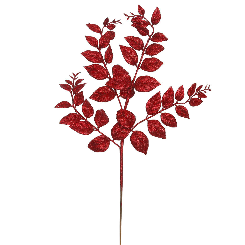 inch Glitter Honey Locust Spray (Set of 12)
