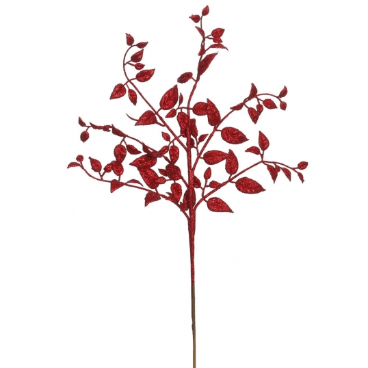 22 inch Glitter Mini Locust Spray (Set of 12)