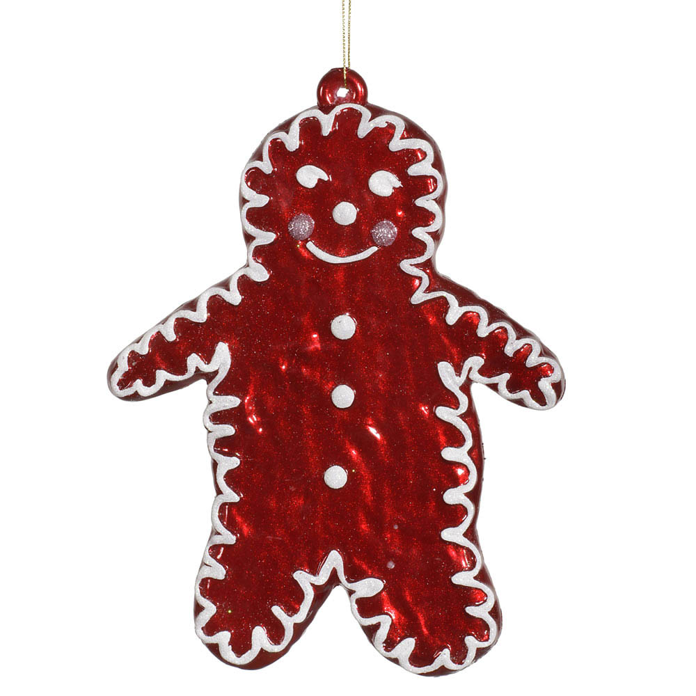 inch Candy Snowman Gingerbread Ornament
