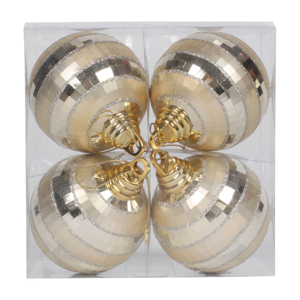4 shinny ball ornament main image 1