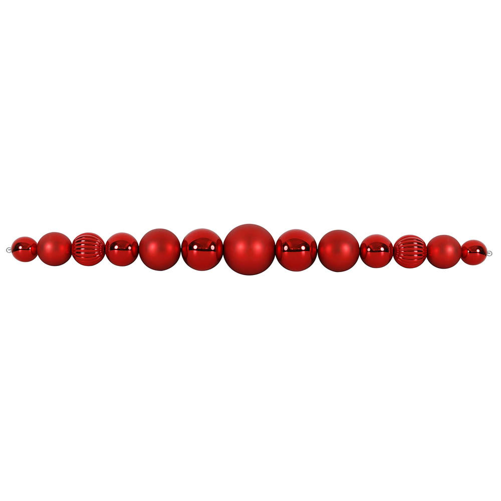 9 foot Assorted Ball Garland