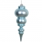 14 inch Matte Baby Blue UV Protected Finial Ornament