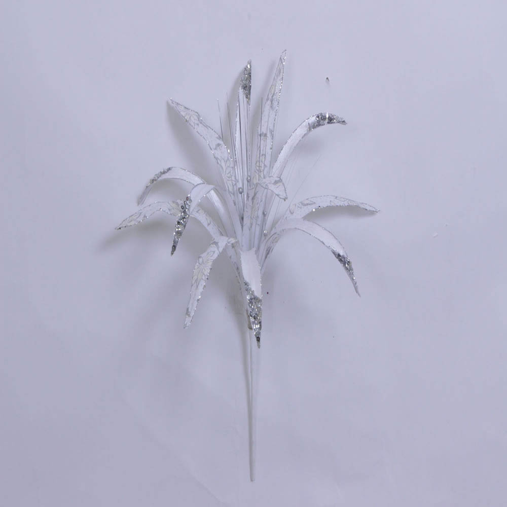 inch Papyrus Flower Pick with inch Flower