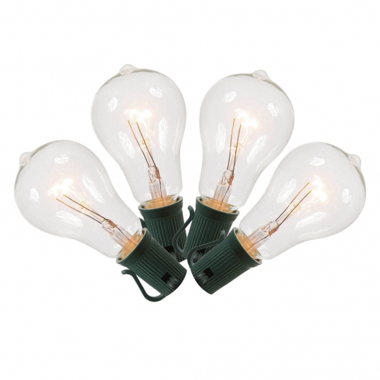 10 foot Outdoor 10LT PS50 E17 Light Strand -12 inch spacing