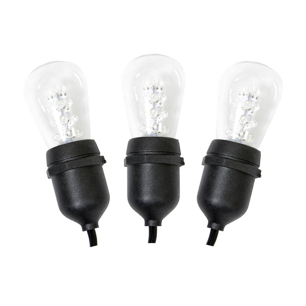 foot S14 E26 LED Light Strand - inch spacing