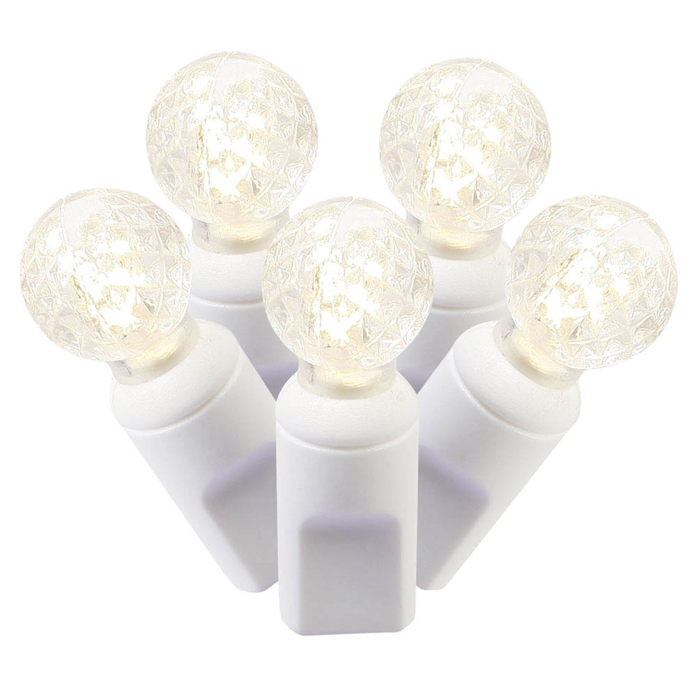 34 foot G12 Berry LED White Light Strand - inch spacing: Lights