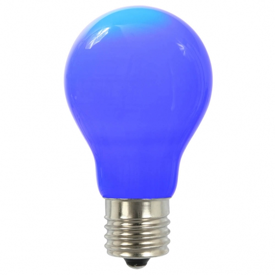 A19 LED Ceramic Replacement Bulb with E26 Base: 25,000 HRS
