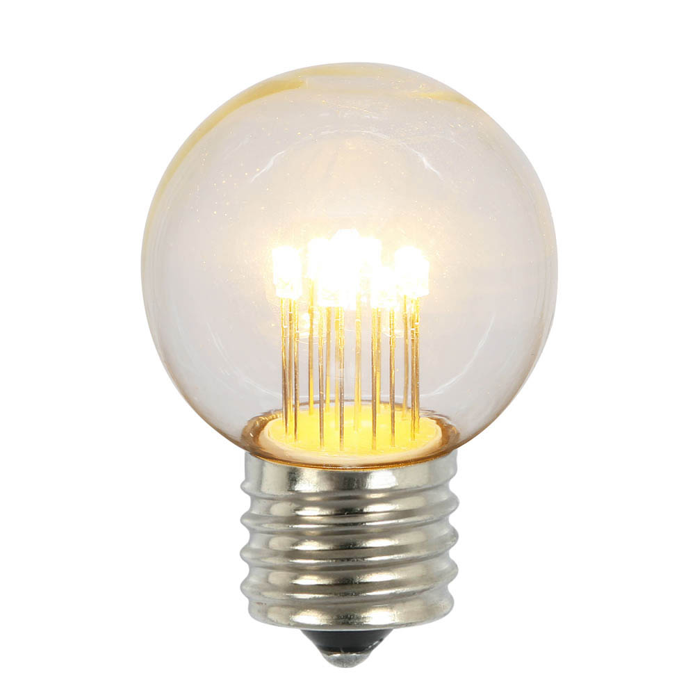 G50 LED Glass Bulb with E26 Base (Set of 5)