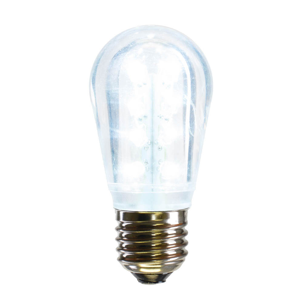 S14 LED Transparent Dimmable Replacement Bulb with E26 Base