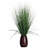 Grass with Twigs in Ceramic Pot