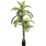 Artificial Outdoor Palm Tree: Limited UV Protection