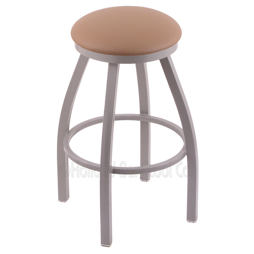 X802 36 inch Misha Swivel Bar Heavy Duty Stool w/ Extra Wide Cushion Seat