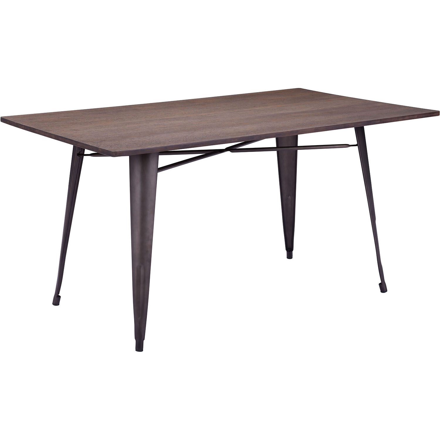 Era Titus Rectangular Rustic Wood Dining Table