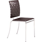 Modern Criss Cross Dining Chairs (Set of 4)