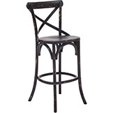 Era Union Square Bar Chair: Wood Finish Options