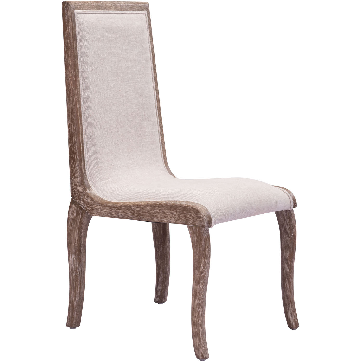Zuo Era Kearny Dining Chairs (Set of 2) Beige 98354