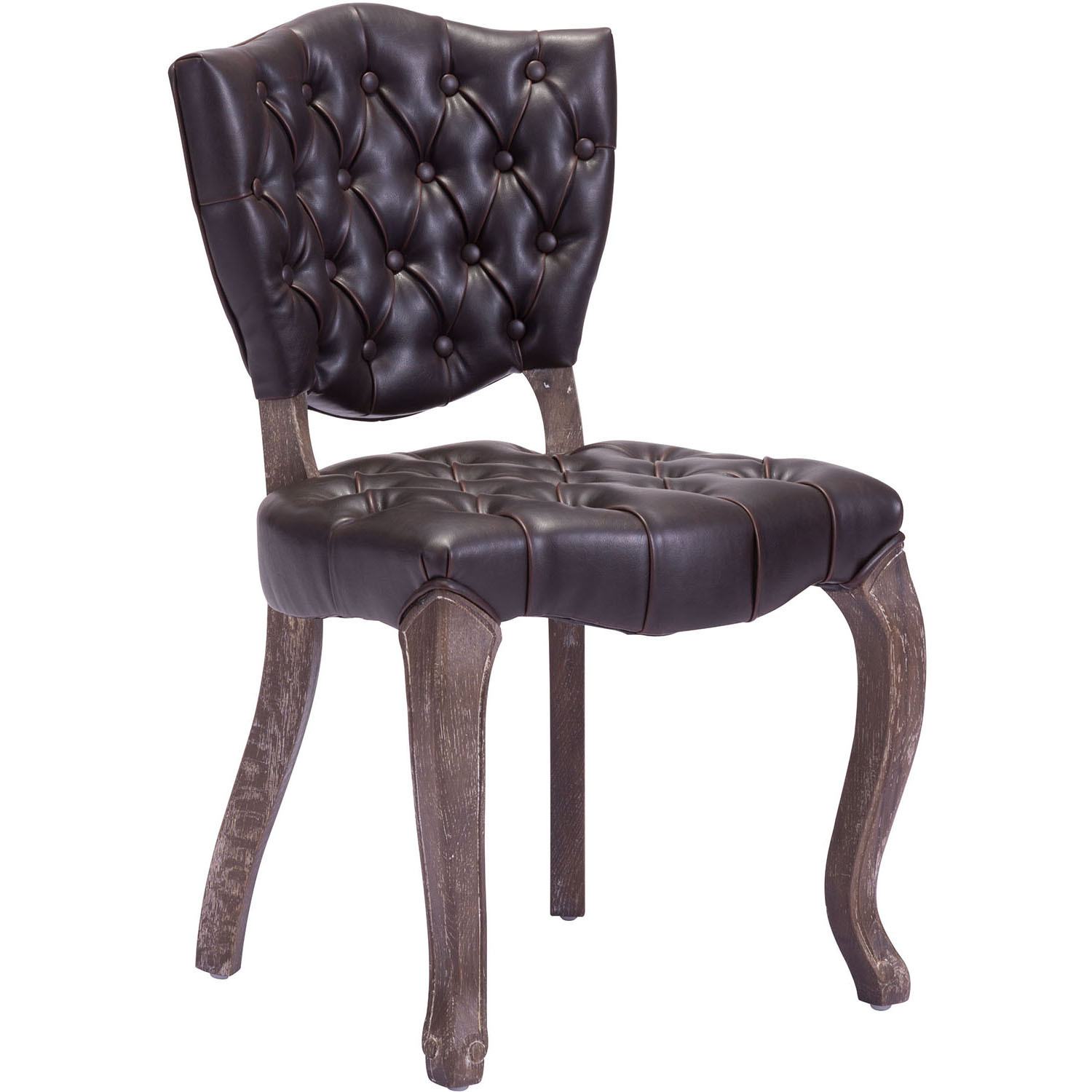 Zuo Era Leavenworth Dining Chairs (Set of 2) Brown 98383