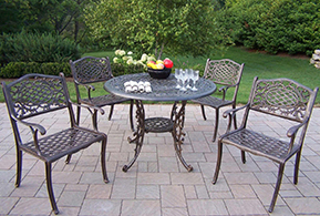 Cast Aluminum Dining Sets